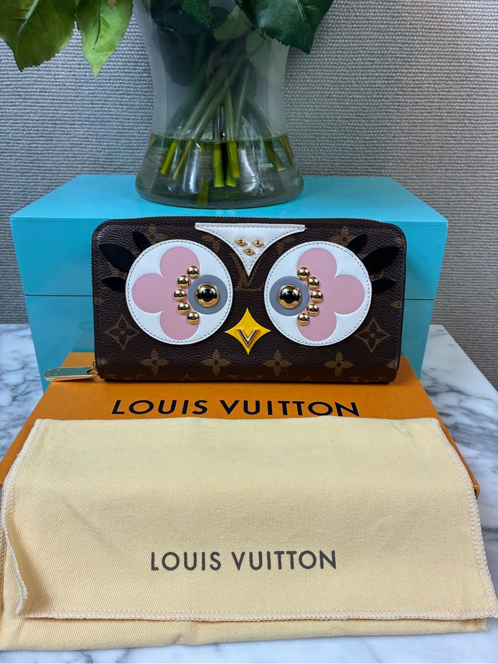 Louis Vuitton Lovely Bird Monogram Long Zippy Wallet - Limited Edition Pristine